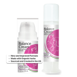 Balance Cream Natural Progesterone 2 oz and 3.3 oz Pump - Together Image